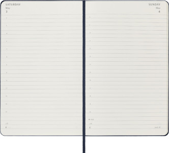 MOLESKINE Agenda de poche 2026, journalier, P/A6, noir