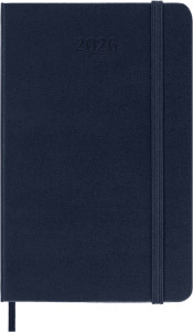 MOLESKINE Agenda de poche 2026, journalier, P/A6, noir