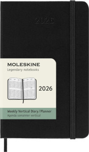 MOLESKINE Agenda de poche 2026, P/A6, noir