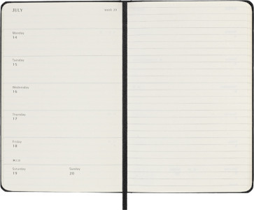 MOLESKINE Agenda 2025/2026, 18 mois, L/A5, aigue-marine