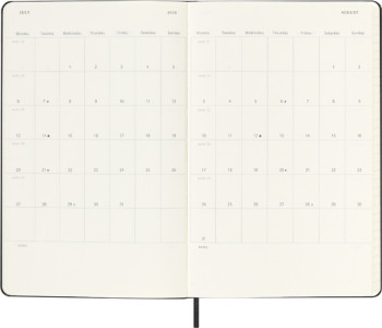 MOLESKINE Agenda 2025/2026, 18 mois, L/A5, aigue-marine