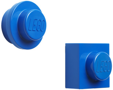 LEGO Set d'aimants, 2 pièces, rouge
