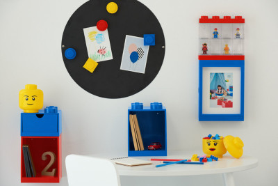 LEGO Set d'aimants, 2 pièces, rouge