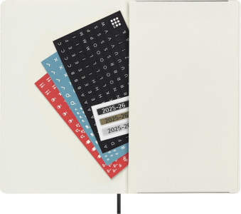 MOLESKINE Agenda 2025/2026, 18 mois, XL, noir