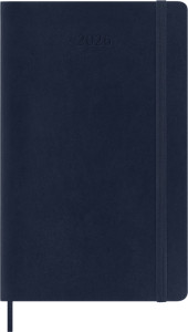 MOLESKINE Agenda 2026, journalier, L/A5, souple, noir