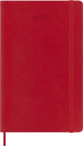 MOLESKINE Agenda 2026, journalier, L/A5, souple, noir