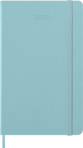 MOLESKINE Agenda 2026, semainier, L/A5, rigide, noir