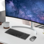 Kit de bureau LogiLink bimode, sans fil, gris/anthracite Kit de bureau LogiLink bimode, sans fil, gris/anthracite