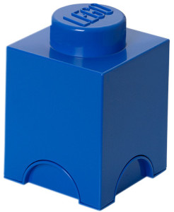 LEGO Brique de rangement STORAGE BRICK 1, 1,2 litre, jaune