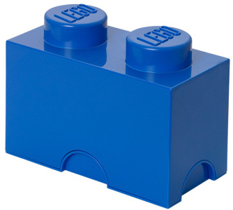 LEGO Brique de rangement STORAGE BRICK 2, 2,6 L, rouge