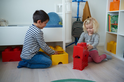 LEGO Brique de rangement STORAGE BRICK 2, 2,6 L, bleu