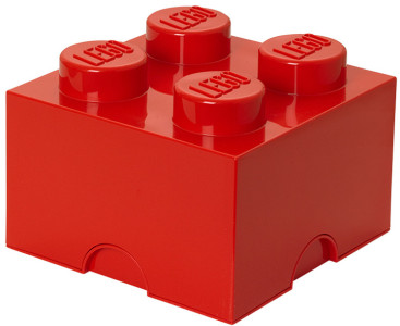 LEGO Brique de rangement STORAGE BRICK 4, 5,7 L, bleu