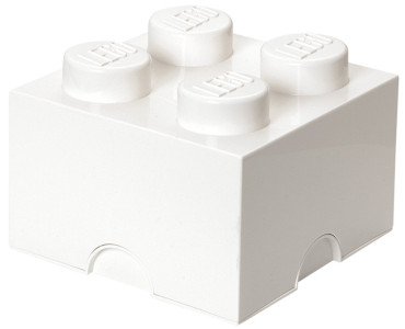 LEGO Brique de rangement STORAGE BRICK 4, 5,7 L, bleu