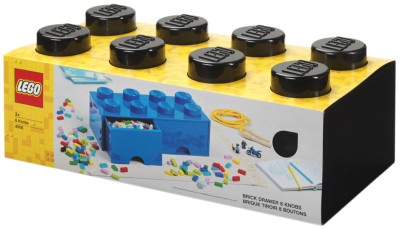 LEGO Brique tiroir STORAGE BRICK DRAWER 8, 2 tiroirs, jaune