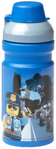 LEGO Gourde FIREWORK GUY, 390 ml, bleu