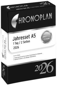 CHRONOPLAN Jahresset 2026, DIN A5