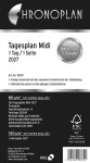 CHRONOPLAN Tagesplan 2026, 1 Tag/1 Seite, Midi, 96 x 172 mm