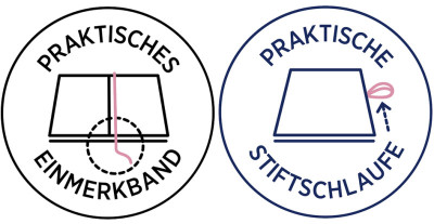 Calendrier CHRONOPLAN « Noir et blanc », 2026 Allemand, A5, noir