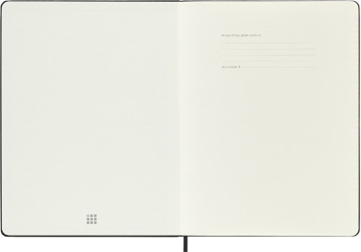 MOLESKINE Agenda Pro 2026, L/A5, couverture rigide, noir