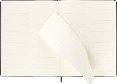 MOLESKINE Agenda Pro 2026, L/A5, couverture rigide, noir