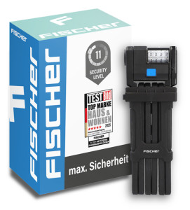FISCHER Falt-Fahrradschloss PROTEC PLUS+ FN110