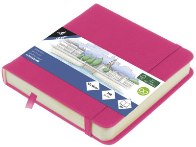 kangaro Carnet de croquis, 160 pages, 120x120 mm, noir