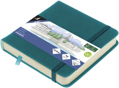 kangaro Carnet de croquis, 160 pages, 120x120 mm, noir