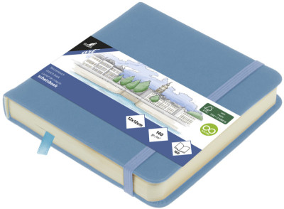 kangaro Carnet de croquis, 160 pages, 120x120 mm, noir