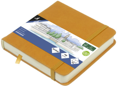 kangaro Carnet de croquis, 160 pages, 120x120 mm, noir