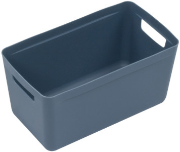 Couvercle kangourou pour boîte de rangement S, PP, gris