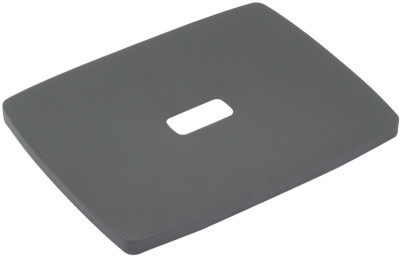 Couvercle kangourou pour boîte de rangement M, PP, gris