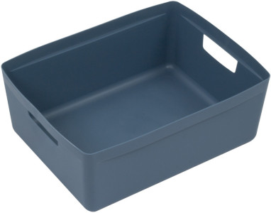 Couvercle kangourou pour boîte de rangement M, PP, gris