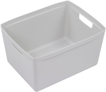 Couvercle kangourou pour boîte de rangement M, PP, gris