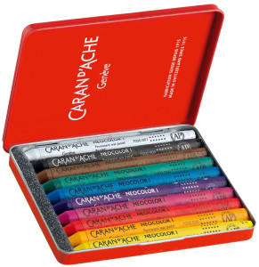 CARAN D'ACHE Pastel à la cire NEOCOLOR I, étui métal de 30