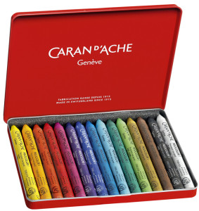 CARAN D'ACHE Pastel à la cire NEOCOLOR I, étui métal de 30