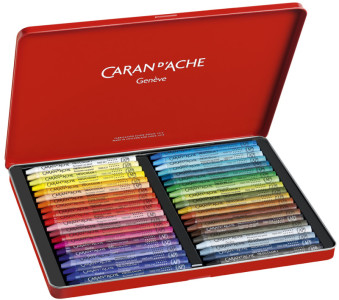 CARAN D'ACHE Pastel à la cire NEOCOLOR I, étui métal de 30