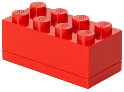 LEGO Boîte à snack MINI BOX 8, 110 ml, blanc