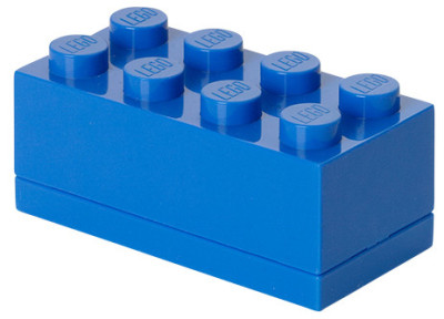 LEGO Boîte à snack MINI BOX 8, 110 ml, blanc