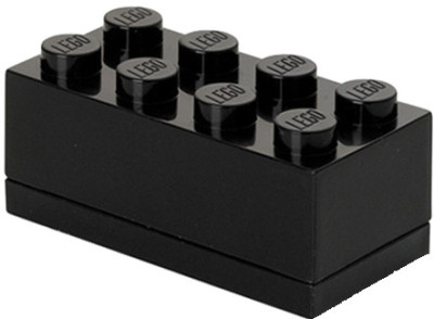 LEGO Boîte à snack MINI BOX 8, 110 ml, blanc