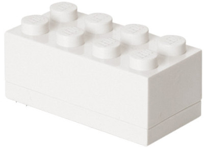 LEGO Boîte à snack MINI BOX 8, 110 ml, blanc