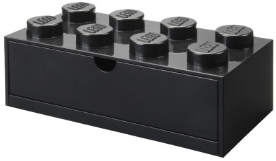LEGO Brique tiroir DESK DRAWER 8, 1 tiroir, blanc