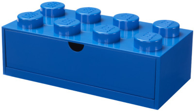 LEGO Brique tiroir DESK DRAWER 8, 1 tiroir, gris