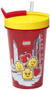 LEGO Gobelet avec paille ICONIC, 0,5 litre