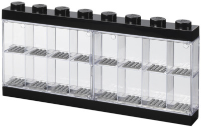 LEGO Vitrine pour figurines DISPLAY CASE 16, rouge