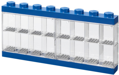 LEGO Vitrine pour figurines DISPLAY CASE 16, rouge