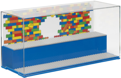 LEGO Vitrine PLAY & DISPLAY CASE ICONIC, rouge