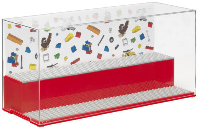 LEGO Vitrine PLAY & DISPLAY CASE ICONIC, bleu