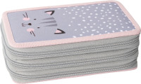 EBERHARD FABER Étui scolaire Triple Decker Chat, 36 pièces EBERHARD FABER Étui scolaire Triple Decker Chat, 36 pièces