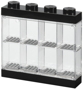 LEGO Vitrine pour figurines DISPLAY CASE 8, noir