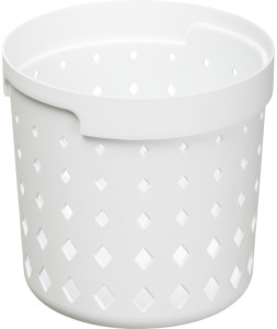 NHG Aufbewahrungskorb SEOUL ROUND ORGANIZER M, PP, schwarz